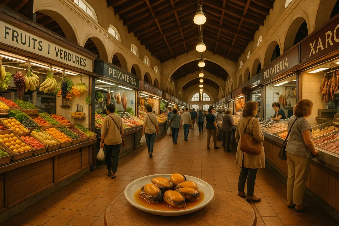 Mercat de la Vila - Pasillo principal